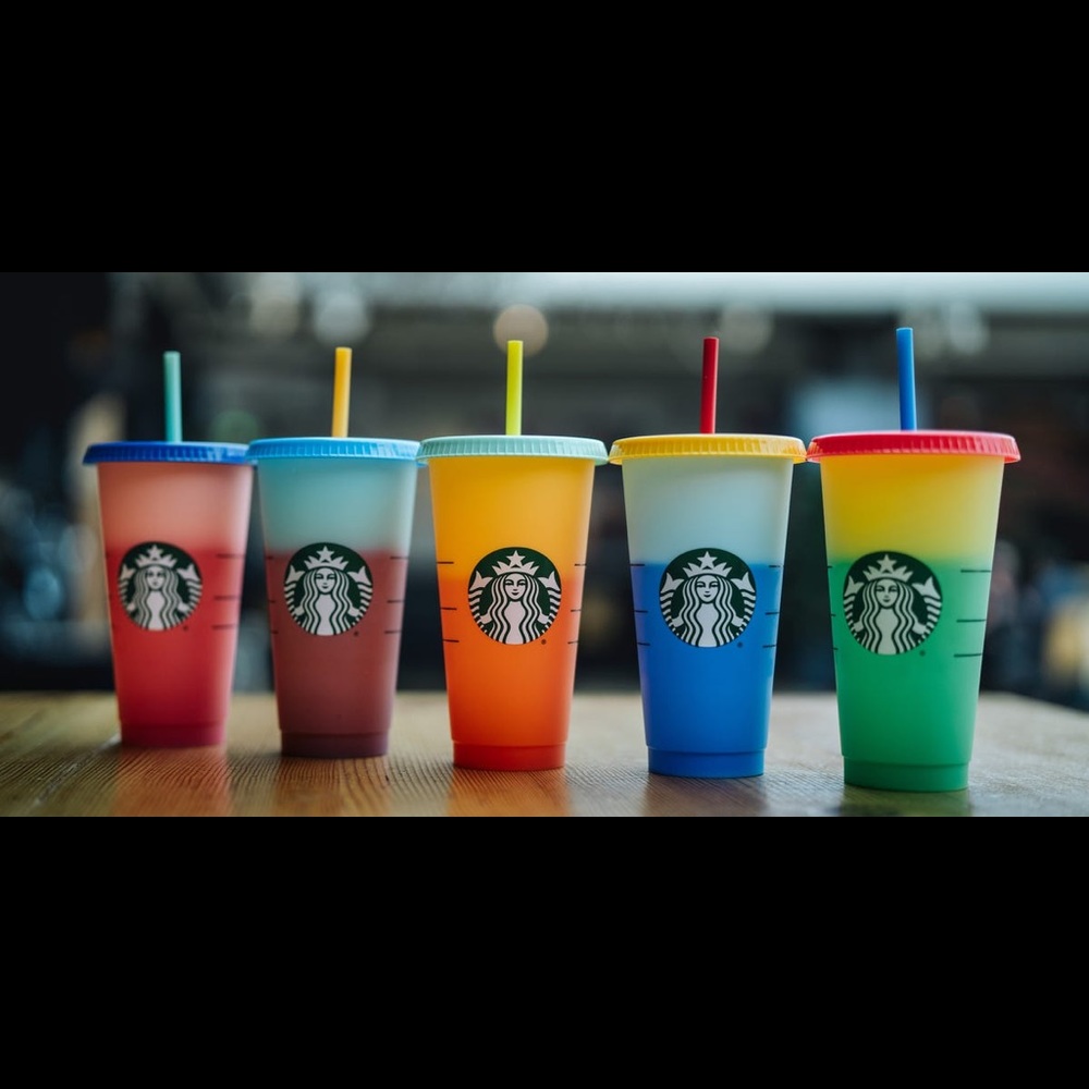 Starbucks Colour-Changing Cups (5 pack)